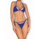 Sexy dvoudílné plavky Costarica modrá - Obsessive