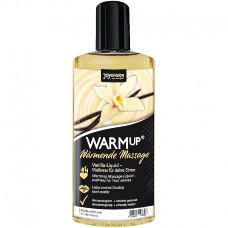 Jedlý masážní olej s příchutí vanilky Warm Up- 150 ml