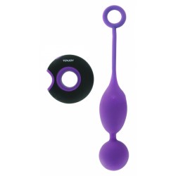 vibrační vajíčko Embrace II s dálkovým ovládáním- fialové