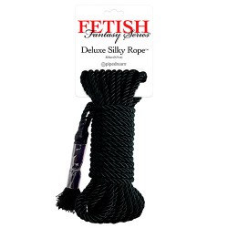 bondážní lano Deluxe Silky Rope FF black